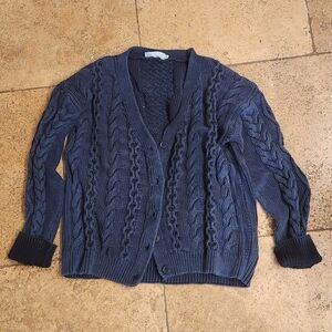 Mer Sea Cardigan Sweater Medium